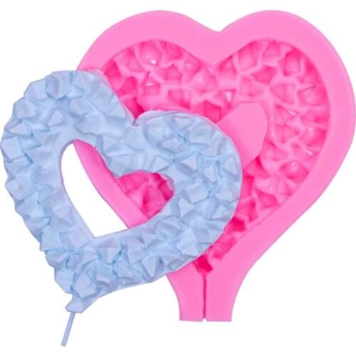New 3D Cake Mold Heart Shaped Silicone Cake Mold Silicone Mousse/Chocolate Cakes Mould For Birthday