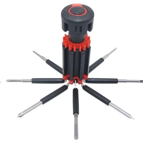 1 pcs 8 in 1 Screwdriver Multifunctional Opening Repair Tool Set Precision Screwdriver For Family Folding Screwdriver