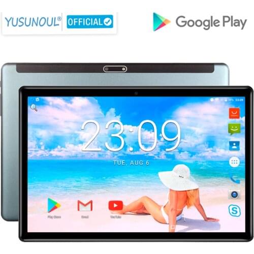 Global Version 10 inch tablet PC Quad Core Fast CPU Dual Cameras 5MP Android 9 Pie 32GB Storage GPS WIFI Bluetooth+Free Gifts