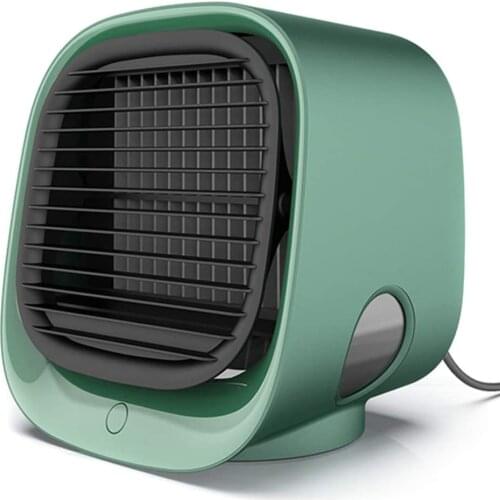 Air Conditioner Air Cooler Portable 4 in 1 Mini USB Fan Purifier Humidifier Desktop Cooling Fan 3 Speeds For Home Room Office