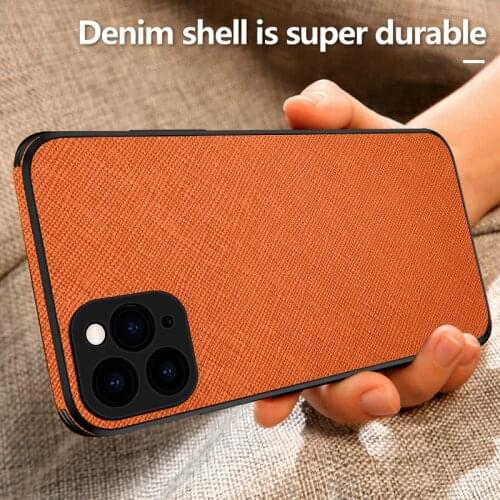 Luxuy Leather Phone Case For iPhone 12 11 Pro XS XR SE XSMAX 7 8 6 Plus Ultra-thin Protection Cover