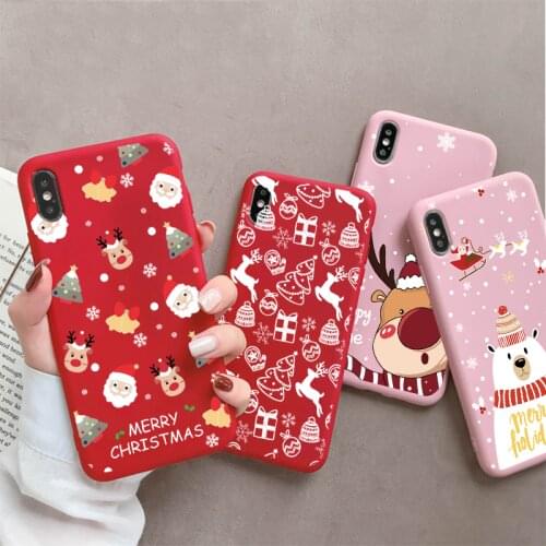 Christmas Case For Huawei P 40 Lite E P30 P20 Pro P10 Mate 10 20 30 Lite Cases For HONOR 9 9X 10 Lite 20 30S 10i 20i 9A Cover