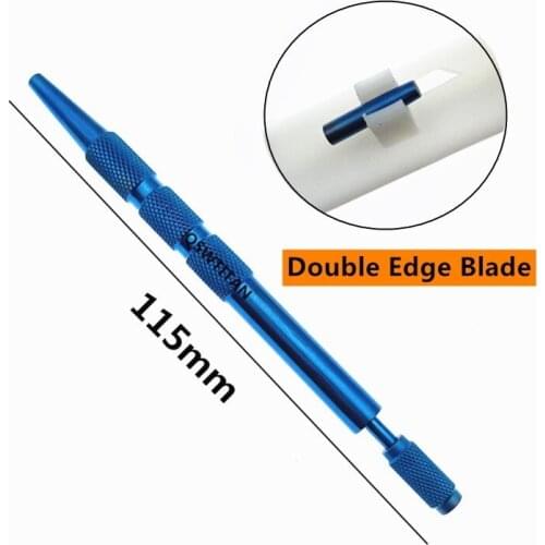 Sapphire double edge blade for otolaryngology/Ophthalmic Fine cut Ophthalmic Surgical Knife Blades