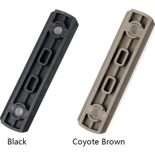 TMC Tactical M-LOK 7-Slot Picatinny Rail Base Segment Handguard Section Military Polymer Tactical Airsoft Gear 3023
