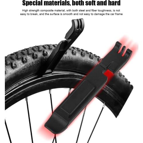 2pcs Universal MTB Road Bicycle Tire Pry Rod Bike Tyre Lever Opener Pliers Breaker Multifunctional Pliers Cycling Repair Tools