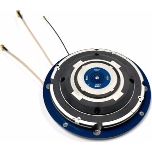 2PCS For RTK Receiver High-precision 4G/BT/WIFI/GPS/Glonass/Beidou/Galileo GNSS antenna,High-Precision survey GPS antenna