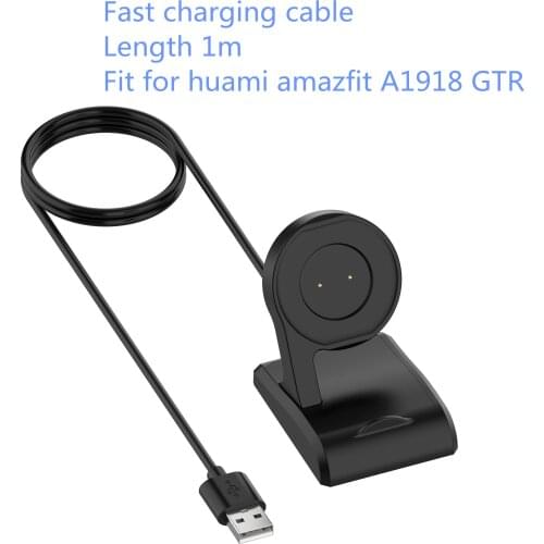 1m USB Charging Cable Cradle Dock Charger for HUAMI AMAZFIT A1918 Smart Watch Ladegeräte Pengisi ulang chargeur