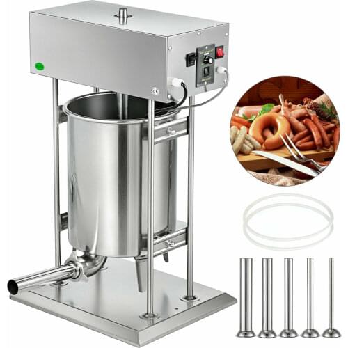 25L Electric Sausage Filler Stuffer Stainless Steel Commercial Maker Machine