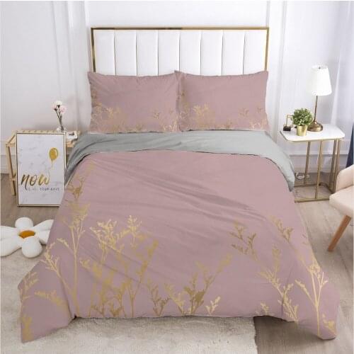 3D Bedding Sets Quilt Covers Pillow Shams Duvet Cover Sets Bedclothes Bed Linens King Queen Full Simple Flower Home Textile