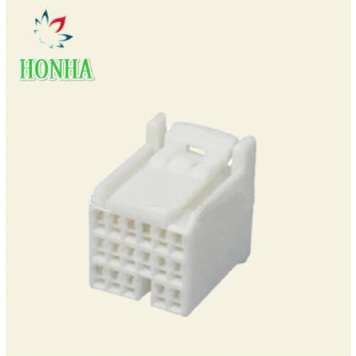 Free shipping 17 pin female electrical plastic auto connector 353027-1
