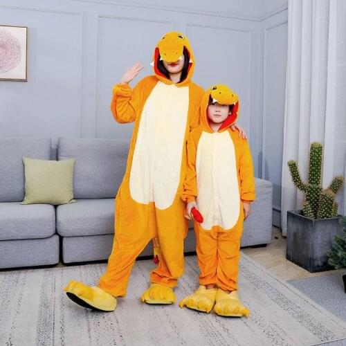 Dragon Onesies Unisex Winter Cute Totoro Onesies Women Nightwear Pyjamas Anime Costumes Adults Pijama Flannel Sleepwear Pajamas