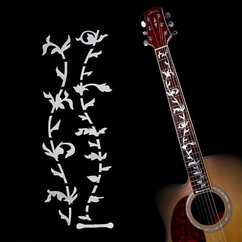 Electric Acoustic Guitar Stickers Inlay Decal Ultra Thin Fretboard Guitarra Sticker Guitar Part Strings Instrument Accessories