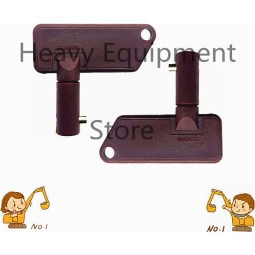 2 PC MS634212 Key For Terex Battery Master Disconnect Isolator For Volvo & IR Rollers