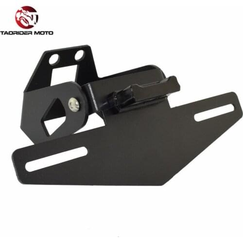 License Plate Holder Bracket Kit For Kawasaki Ninja 250 400 Z250 Z400 2018-2020 2021 Tail Tidy Fender Eliminator with LED Light