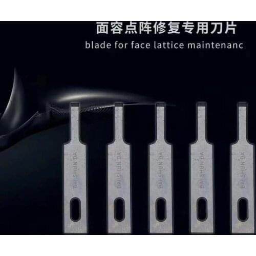 10pcs/lot Cutter Blade for Face Lattice Repair Cutting Knife Engraving Craft Tool DIY Phone Repair CPU Glue Removal Graver