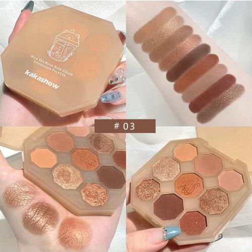 New All Matte Eyeshadow Palette Eyeshadow Primer Waterproof Glitter Nude Eye Pigment Matte Shimmer Shine Eye shadow Powder