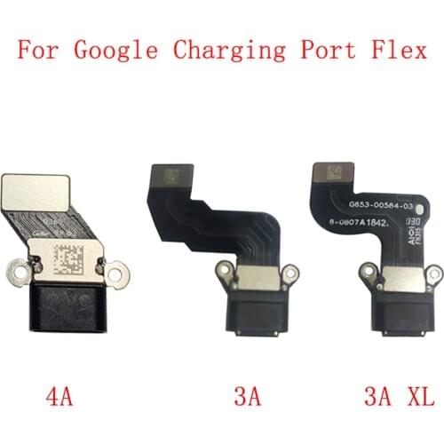 Original USB Charging Port Connector Board Parts Flex Cable For Google Pixel 4G 4A 5G 3A 3A XL Replacement Parts