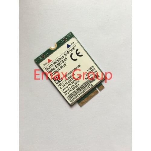 Unlocked EM7345 FRU 04X6014 LTE-FDD NGFF M.2 Card for thinkpad T450S L440, L540,T431s,T450, T550,W541,thinkpad W550s