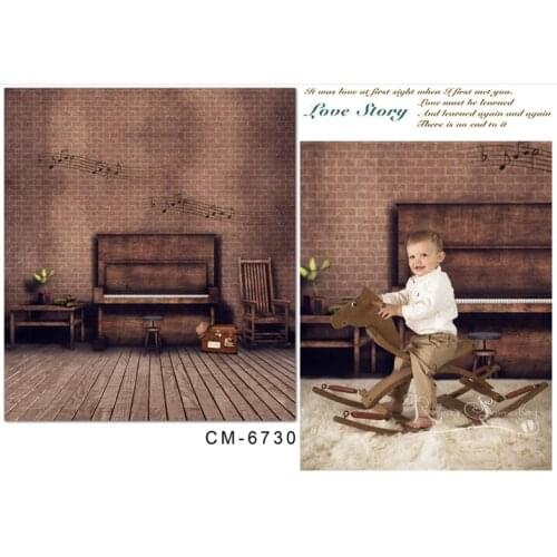 TR Kids Photography Background Brick Wall Backdrop for Photo Studio Photographic Backdrops Wood Photo Backdrop Custom Baby Shoot