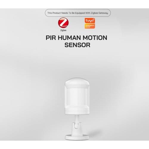 TUYA Smart Home Security System Wireless Zigbee PIR Motion Sensor Human Body Alarm Presence Sensor, Work With Alexa