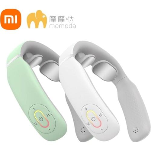 Xiaomi Momoda Intelligent Neck Massager Pulse 5 Modes Constant Temperature Heating Health Care Cervical Vertebra Physiotherapy