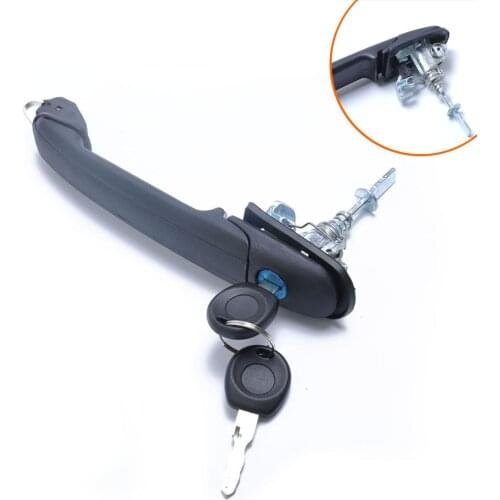 Car Door Handle Key Lock left/Right Driver Side w/Keys For Ford Galaxy VW Polo/Sharan