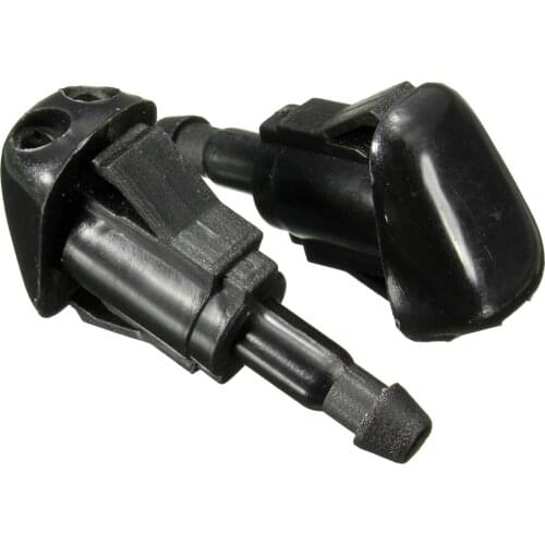 2x Wiper Nozzles Windshield Washer Nozzle Mist Sprayer Window Water Spray Jet for car