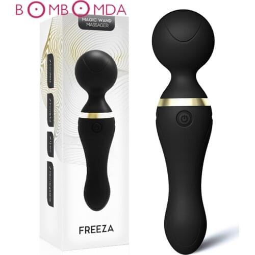 9 Speed AV Magic Wand Vibrator For Adult Powerful Magic Wand Clit Stimulator Massager Sex Toys for Women USB Chargeable Sex Shop