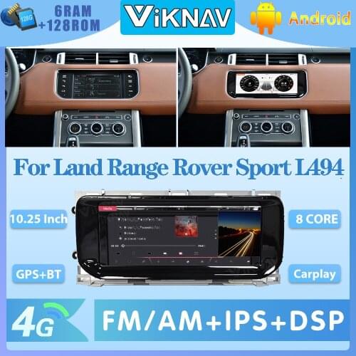 10.25 Inch Android Top Screen Car Radio For Land Rover Range Rover Executive Edition 2013-2017 Carplay GPS Navigation Multimedia