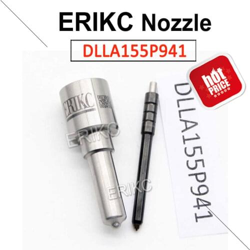 ERIKC Fuel Sprayer DLLA155P941 Common Rail Diesel Injector Nozzle DLLA 155 P 941 for Denso Toyota Hino 095000-6510 23670-79015