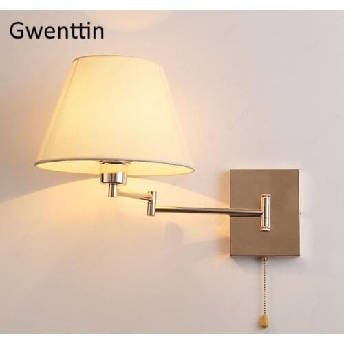 Flexible Wall Lamp Nordic Home Decor for Living Room Bedside Mirror Lights Wall Sconces European American Led Lighting Fixtures