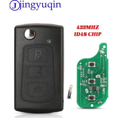 Jingyuqin 3B Remote Car Key 434Mhz With ID48 Chip For Great Wall Hover Haval H3 H5 Original Control Key Folding Flid