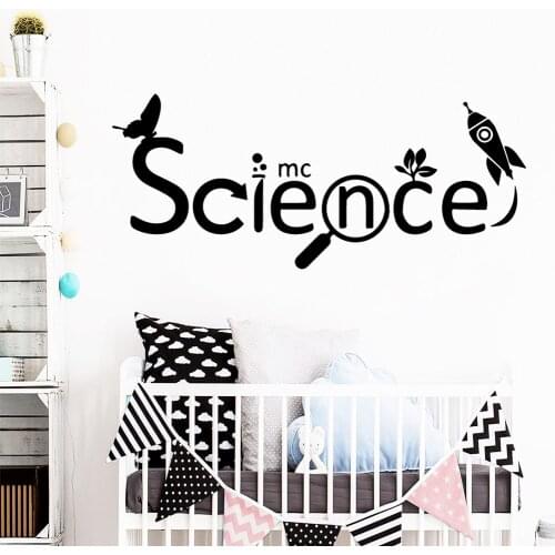 Colorful Chemical Experiment Vinyl Kitchen Wall Stickers Wallpaper For Bedroom Decoration Background Wall Art Decal
