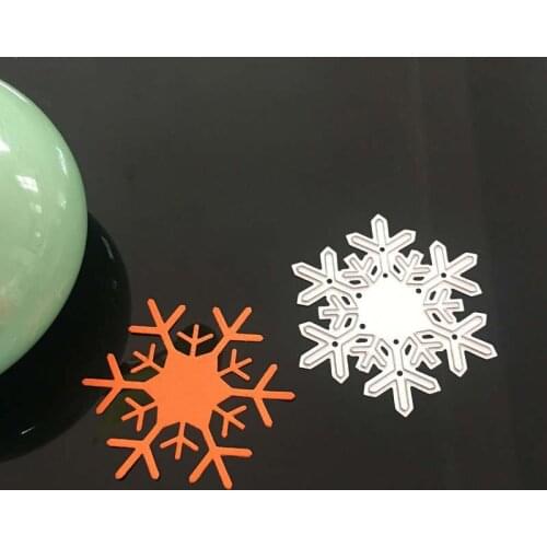 Metal Steel Christmas Snowflake Cutting Dies Stencil For DIY Scrapbooking Album Paper Card Photo flower Embossing Decor Craft