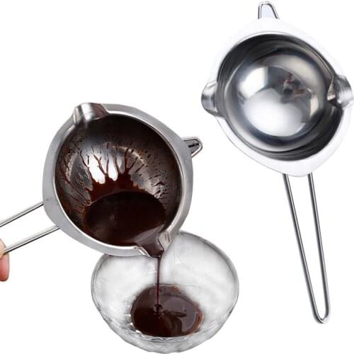 Candy Chocolate Melting Pots Cheese Heating Stainless Steel Easy Hanging Tool for Household Kitchen Cooking Tools