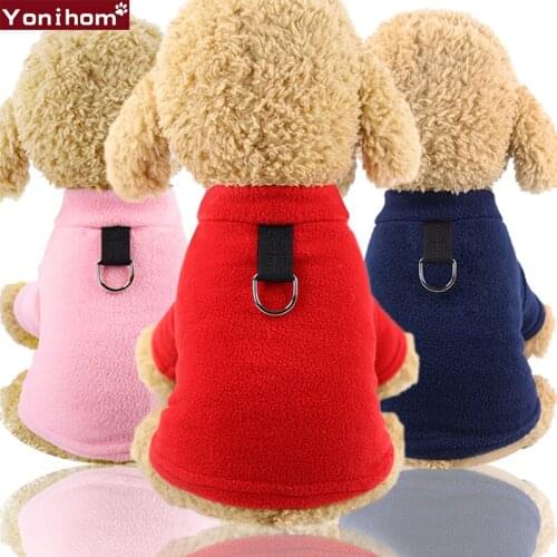 Dog Clothes Chihuahua Pet Clothes Winter Warm With Collar Fashion Pet Dog Clothes Winter Clothing for Small Dogs Cats Puppy Warm