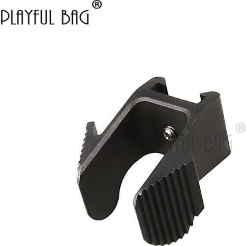 PB Playful bag Outdoor sport Gel ball gun MP5 magazine quick release button upgrade material CNC JiQu LDT CS toy part QA90S