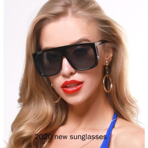 Luxury Brand Rectangle Ladies Sunglasses Women 2020 New Square Polarized Sun Glasses For Ladies Oversized Mens Driving UV400 NX