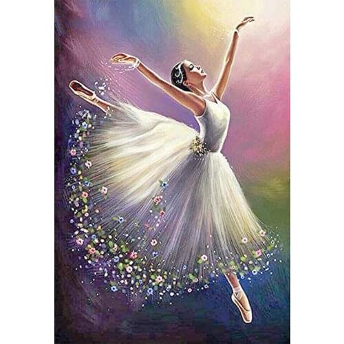 Home Decoration 5D Diamond Painting Full Drill Square Dancing girl DIY Diamond Art Embroidery
