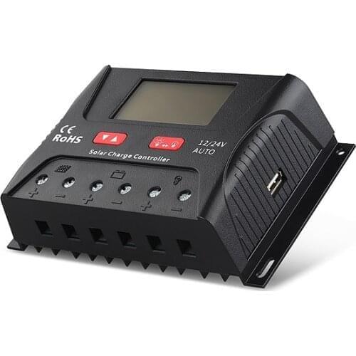 High quality HP4840 PWM 36v 48v 30a Solar Charger Controller for Solar System