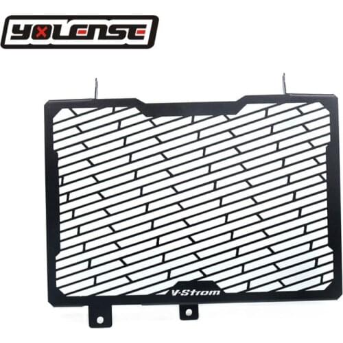 For SUZUKI Vstrom V-STROM 650XT 650 XT 2017 2018 2019 2020 Motorcycle Radiator Grille Cover Guard Stainless Steel Protection