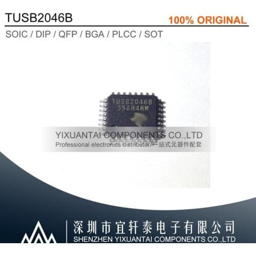 10pcs/lot 50pcs/lot 100pcs/lot Free shipping 100% original TUSB2046B TUSB2046 2046b QFP32