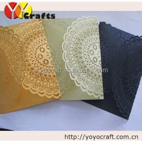 50sets/lot christmas invitation cards,wedding invitation cards laser cutting invitation cards for company dinner party