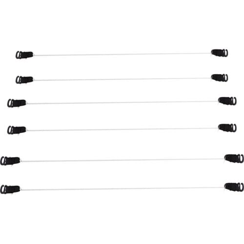 6 Pairs XS S M L XL XXXL Secret Invisible Fish Line for Hair Extensions Hairpiece