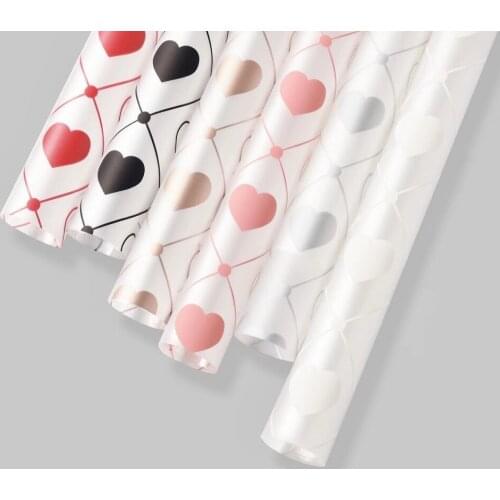 Love Launch Wrapping Paper Rose Flower Wrapping Paper Korean Style Gift Wrap Florist Bouquet Wrapping Paper Flower Pack Material