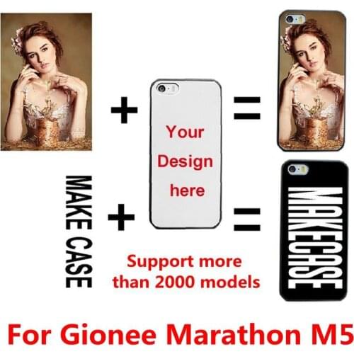 DIY Personalized custom photo name Customize printing your design picture cover case for Gionee Marathon M5