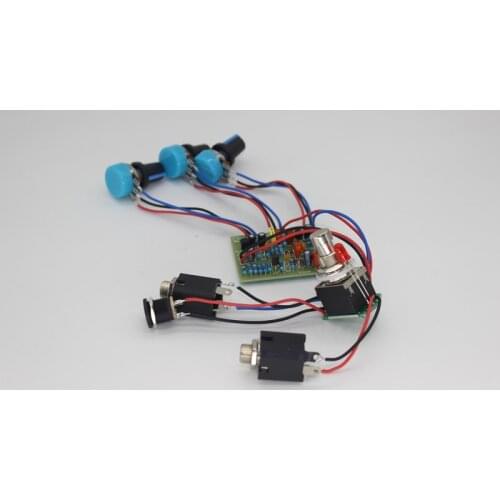 DIY Handmade Guitar Effect Big Muff Re-engraving Fuzzy Distortion Single Block Effect Fuzz Circuit Board