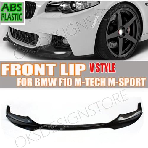 For BMW F10 2010-2016 520i 528i 530i 535i M-TECH 525d 5 SERIES Hamman Front Bumper Lip Splitter Diffuser Lip Body Kit Spoiler