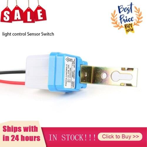 Photo Control Photoswitch Sensor Switch 220V 50-60Hz 10A Easy installation long life advantages Automatic On Off light control