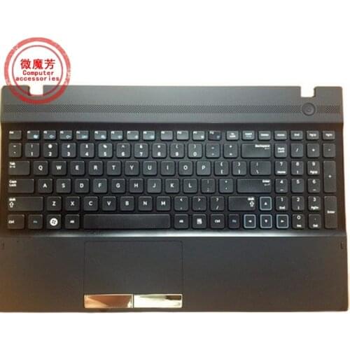 Laptop Keyboard for Samsung 300V5A NP305V5A 305V5A NP300V5A US with Cover Black BA75-03502E